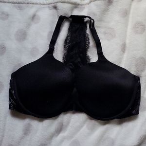 Victoria's Secret Lightly Lined Very Sexy Velvet & Lace Racerback | Size 36DD